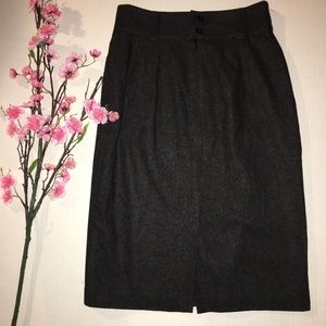 Banana Republic Wool Pencil Skirt